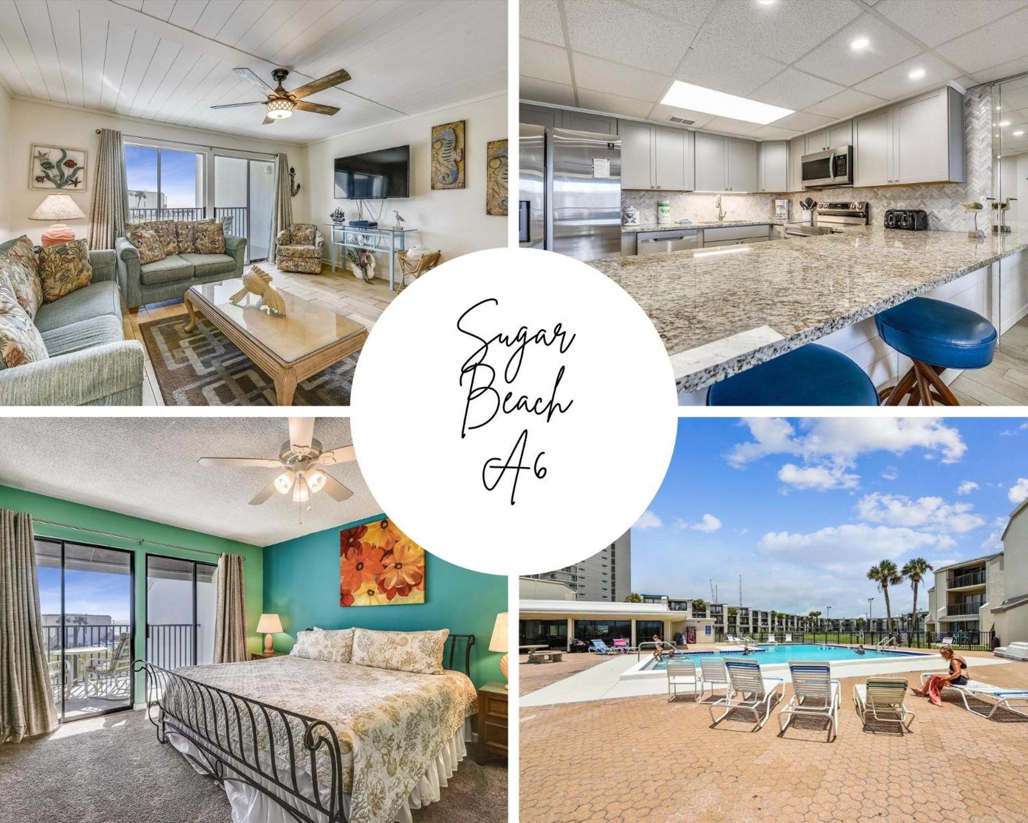 Sugar A6-lovely 4 Bedroom 3 Bath Condo, Sleeps 11, Free Chairs 2021! * Panama City Beach